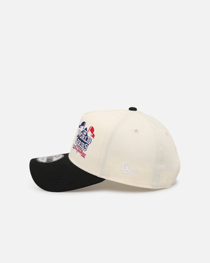 New Era Los Angeles Dodgers 'Back To Back Champs' 9FORTY A-Frame Snapback Chrome/Black
