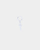 Saint Morta Mini Cross Earring Iced White Gold