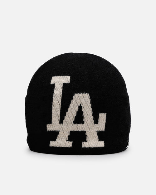 New Era Los Angeles Dodgers Mega Logo Beanie Black