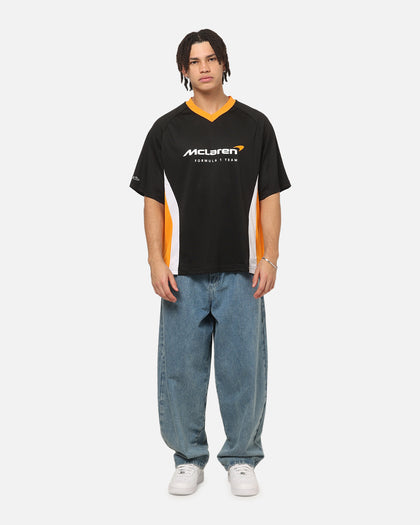 Mitchell & Ness McLaren Oscar Piastri Black Letter Jersey Black/Papaya