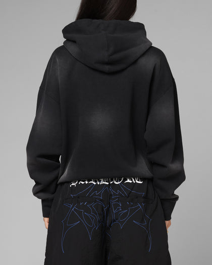 Loiter Cosmos Hoodie Washed Black