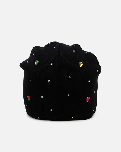 MNML Gemmed Beanie Black