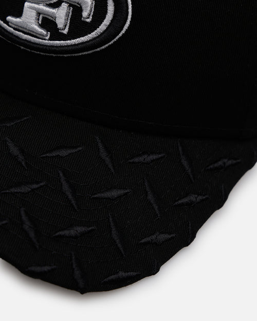 New Era San Francisco 49ers 'Dark Steel' 9FORTY A-Frame Snapback Black/Grey