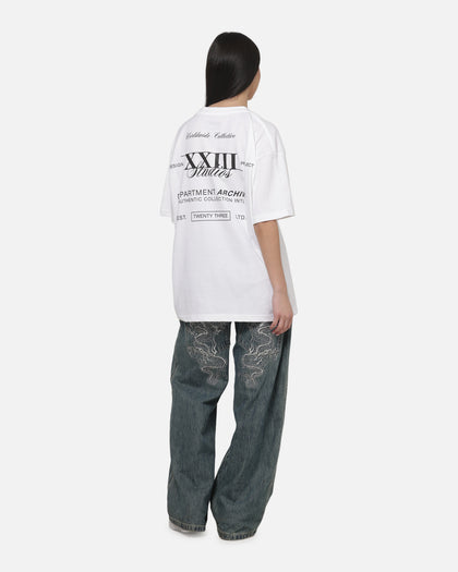 XXIII Utilities T-Shirt White/Black