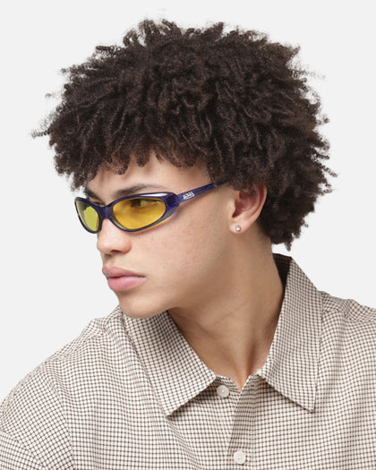 Aire X Von Dutch Poison Sunglasses Blue/Yellow