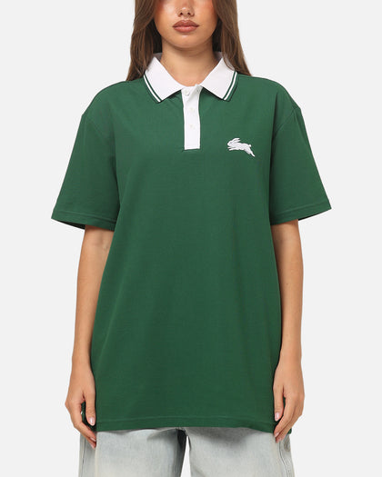 Bleacher Athletic South Sydney Rabbitohs NRL Adult Golf Polo T-Shirt Green