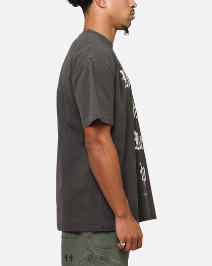 Saint Morta Fallen Rising Boxy T-Shirt Black Wash