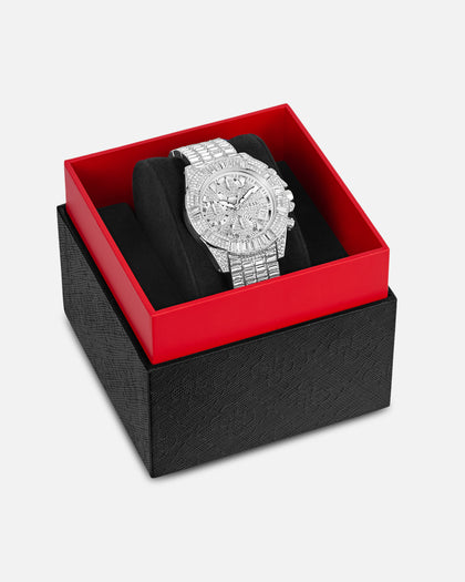 Guess Mainline Iconic 40th Watch Silver/Crystal