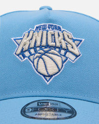 New Era New York Knicks 'Sky Blue' 9FORTY A-Frame Snapback Sky Blue