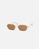 Le Specs Mythic Sunglasses Gold/Brown
