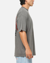 Carre Tiger Glow T-Shirt Washed Charcoal