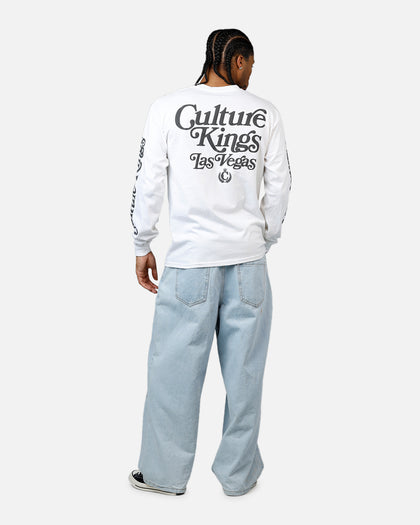 Culture Kiings Las Vegas Long Sleeve T-Shirt White
