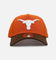 New Era Texas Longhorns 'Walnut Visor' 9FORTY A-Frame Snapback Walnut
