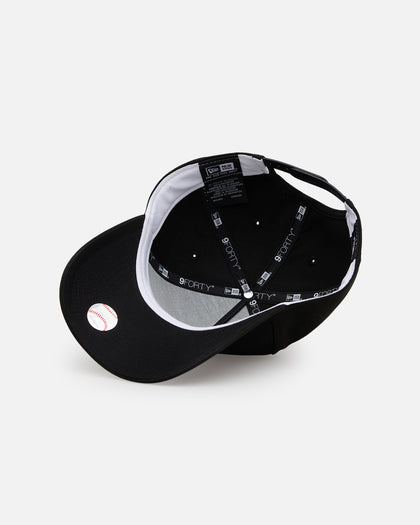 New Era San Diego Padres 'Easy Black and White' 9FORTY A-Frame Snapback Black/White