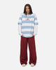 Carre Club Stripe Long Sleeve T-Shirt Blue Stripe