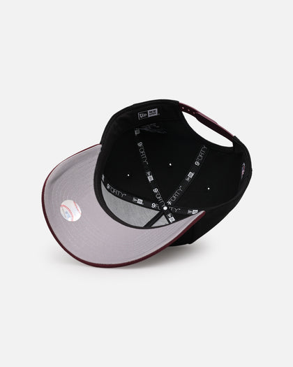 New Era Philadelphia Phillies 'Burgundy Hearts' 9FORTY A-Frame Snapback Black/Maroon