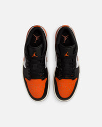 Jordan Air Jordan 1 Low "Shattered Backboard" Black/Starfish-White/Sail