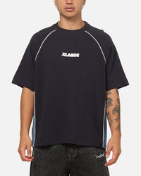 X-Large Raglan Panel Gorilla Fit T-Shirt Navy