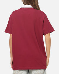 Bleacher Athletic Manly Warringah Sea Eagles NRL Adult Golf Polo T-Shirt Maroon