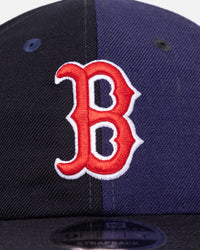 New Era Boston Red Sox 'Woollen Shades' 9FIFTY Retro Crown Strapback OTC