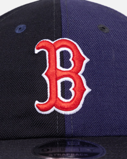 New Era Boston Red Sox 'Woollen Shades' 9FIFTY Retro Crown Strapback OTC