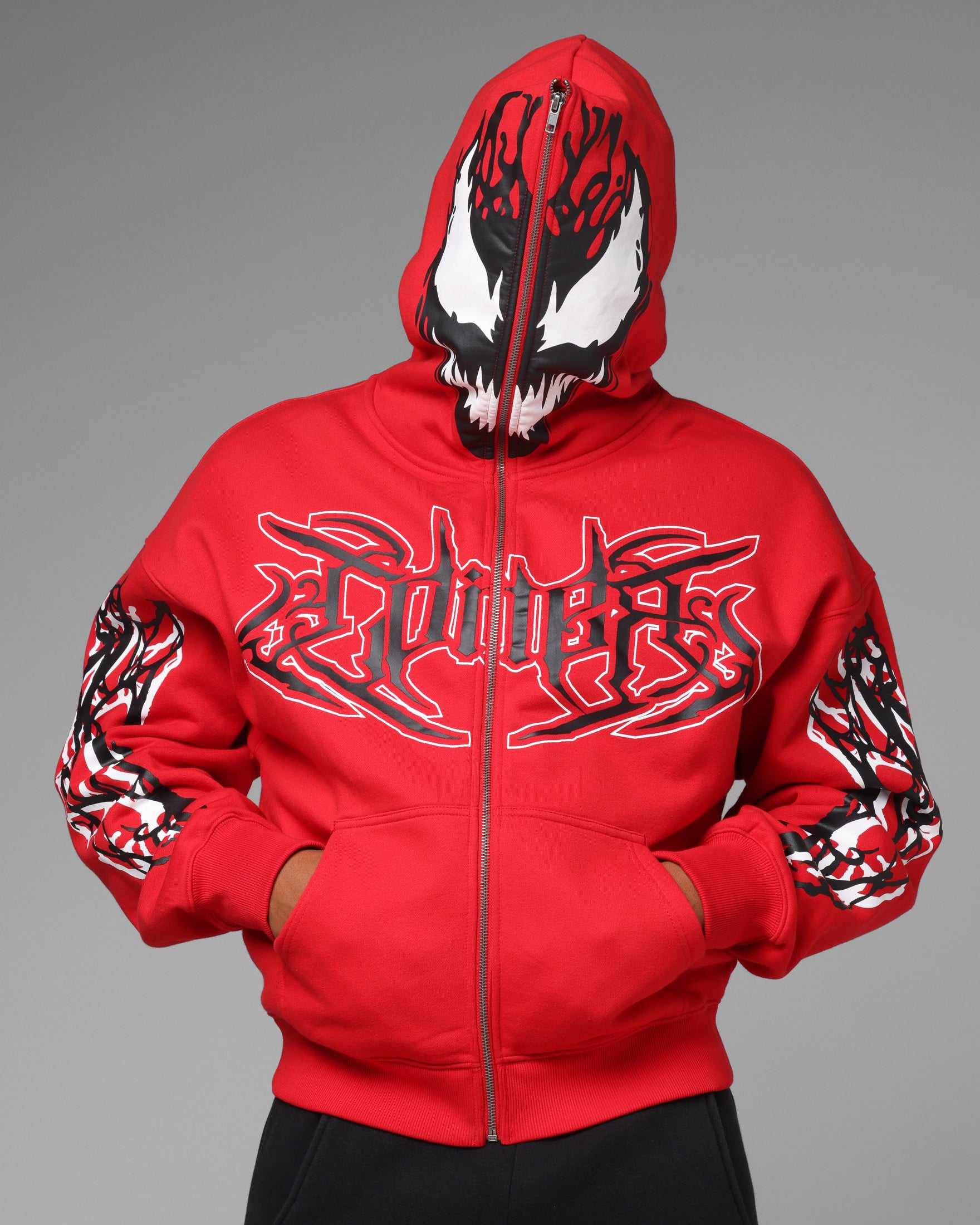 Loiter Marvel Spider-Man Carnage Zip Hoodie Red | Culture Kings NZ