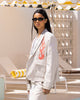 Loiter Western Blazer Jacket Off White