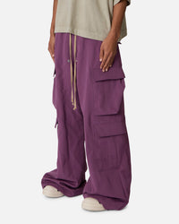 MNML Rave Double Cargo Sweatpants Washed Mauve