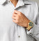 Nixon Time Teller Chrono Watch Gold/Green