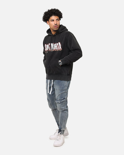 Saint Morta Studios Boxy Hoodie Vintage Black