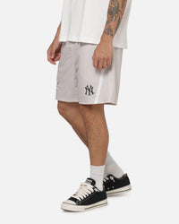Majestic Athletic New York Yankees Team Wordmark Mesh Shorts Storm