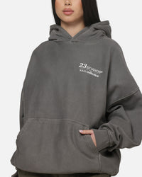 XXII Collectives Hoodie Charcoal/White