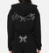 Ed Hardy Women's Butterfly Effect Hoodie Black