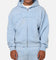 Ed Hardy Fray Zip Hoodie Blue