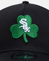 New Era Chicago White Sox 'St.Patrick's Day' 9FORTY A-Frame Snapback Black/Green