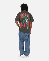 73Studio Marvel Fantastic Four Doctor Doom Heavy T-Shirt Black Wash