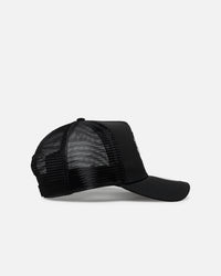 New Era Manchester United FC Reflective A-Frame Trucker Snapback Black
