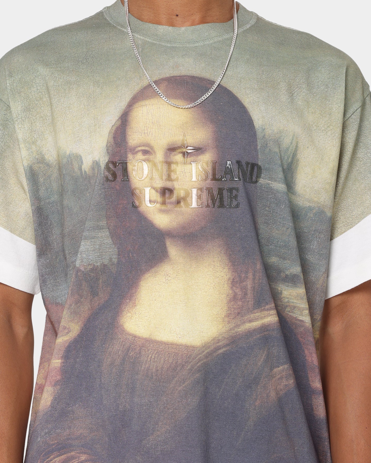 Supreme X Stone Island T-Shirt Print | Culture Kings NZ