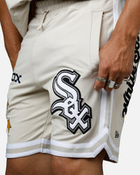 New Era Chicago White Sox 'Logo Select' Summer Shorts Stone