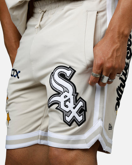 New Era Chicago White Sox 'Logo Select' Summer Shorts Stone