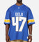 Bleacher Athletic Parramatta Eels NRL Gridiron Mesh Jersey Official Team Color