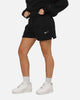 Nike Women's Sportswear Phoenix Fleece Mid-Rise 4" Shorts Black/Sail