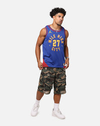 Nike Jamal Murray Denver Nuggets #27 Statement Edition 2022/23 Nike Dri-Fit NBA Swingman Jersey Rush Blue