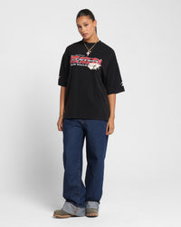 Loiter Fighter Vintage T-Shirt Vintage Black