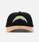 New Era Los Angeles Chargers 'Corduroy Suede' Pre-Curved Golfer Snapback Washed Black