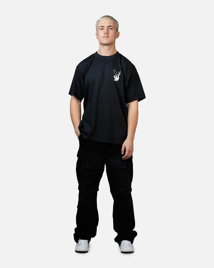 Playboy Flames 2.0 Boxy T-Shirt Black/White
