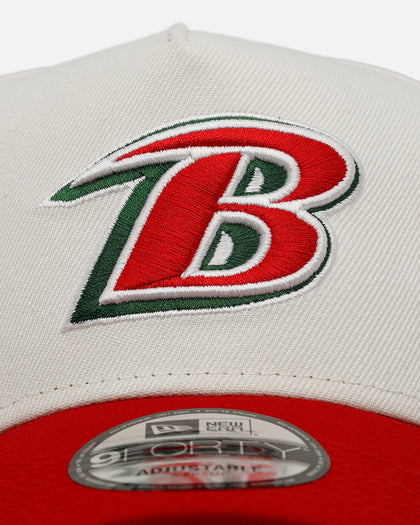 New Era Baltimore Ravens 'Strawberry' 9FORTY A-Frame Snapback Chrome/Red