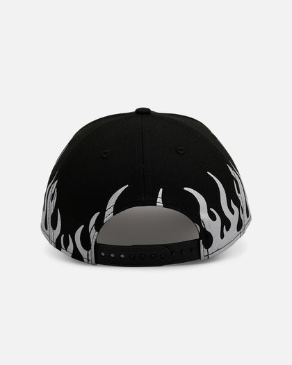 New Era Baltimore Ravens 'Metallic Flames' 9FORTY A-Frame Snapback Black/Silver