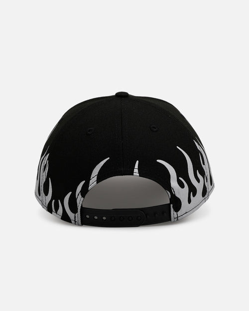 New Era Baltimore Ravens 'Metallic Flames' 9FORTY A-Frame Snapback Black/Silver