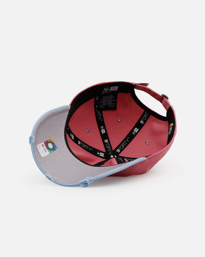 New Era Mexico National Baseball Team 'Seasoned' 9FORTY A-Frame Strapback Pink/Blue